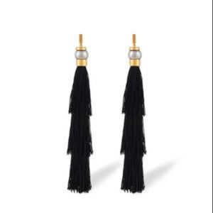 Rachel Zoe Gloria Silk Tassel Earrings